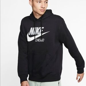 Nike Chicago Hoodie Men’s M Black